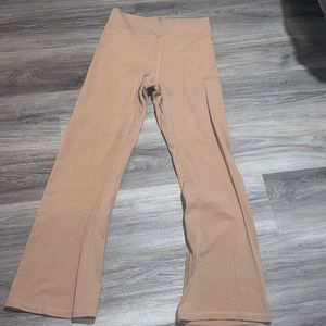 Ankle length flare leggings